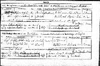 Robert Nichols & Sophia Jackson 1852 Marriage